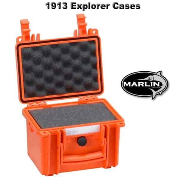 1913 Explorer Cases orange Schaumstoff