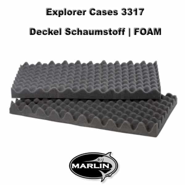 Explorer Cases 3317 Deckel FOAM