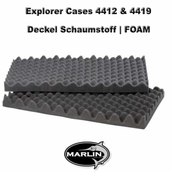 Explorer Cases 4412 Deckel 4419 FOAM
