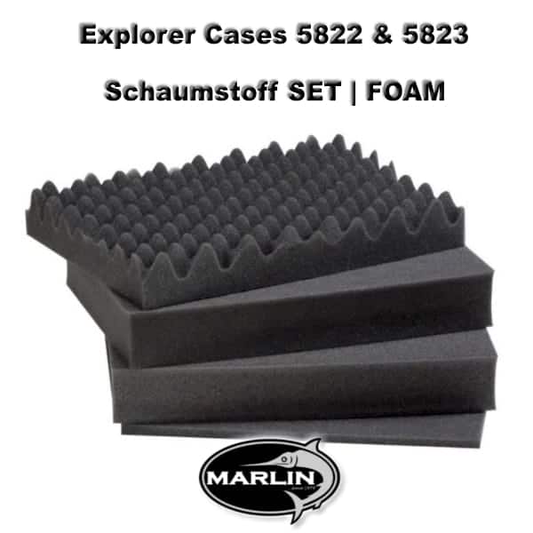 Explorer Cases 5822 Set 5823 FOAM