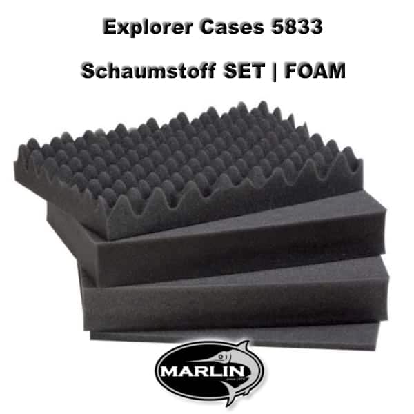Explorer Cases 5833 Set FOAM