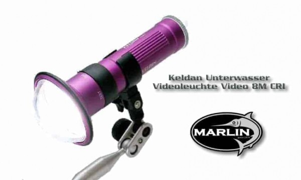 Keldan Underwater Video Light Video 8M CRI