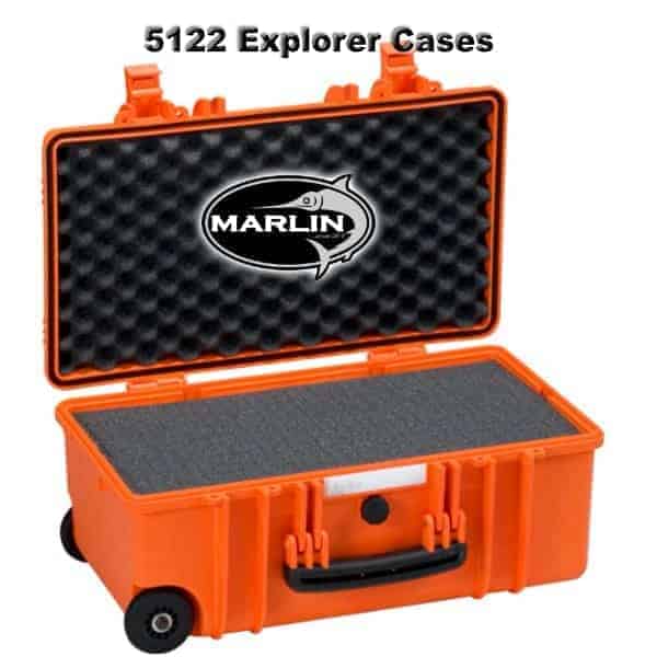 5122 Explorer Cases orange Schaumstoff