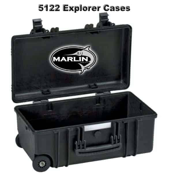 5122 Explorer Cases schwarz leer