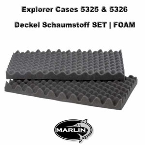 Explorer Cases 5325 Deckel 5326 FOAM