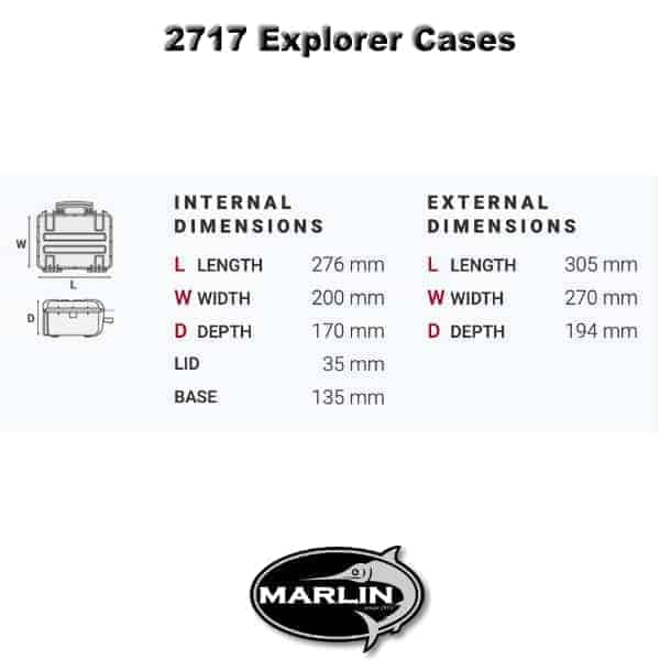 2717 Explorer Cases Dimensionen