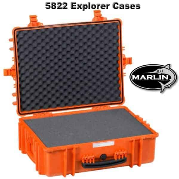 5822 Explorer Cases orange Schaumstoff