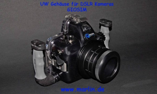 UW Gehäuse GIOSIM für DSLR Nikon Canon Pentax Sony