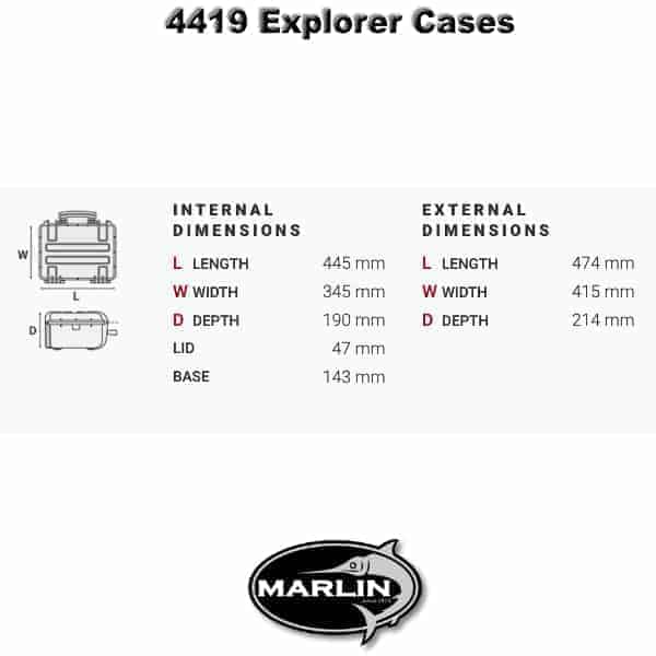 4419 Explorer Cases Dimensionen