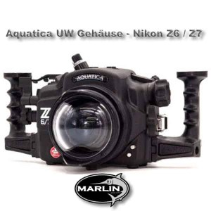 Aquatica UW Enclosure - Nikon Z6 : Z7