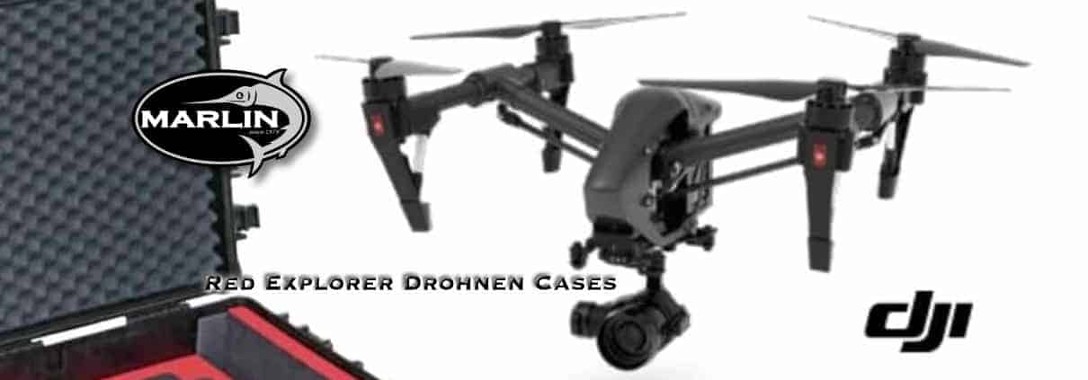 Red Explorer Drohnen Cases